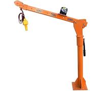 Palonier Motorisé Pliant, Grue d'Atelier, Capacité de Levage Électrique 500 kg (1100 lbs) avec Bras Télescopique et Hauteur Réglable, Treuil 220V pour Garage Domestique, Camion et Atelier