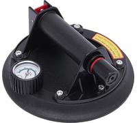 Palonnier à ventouse, charge maximale 180 kg, manomètre visuel, design portable, noir