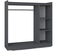PalosaM armoire de rangement ouvrir anthracite.