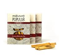 PALOSANTO - Palo Santo Batons Popular Ayabaca - 39 Batons - Qualité Supérieure du Pérou - Encens Naturel - Idéal Purification, Protection Maison - Bois Naturel 100% Bursera Graveolens