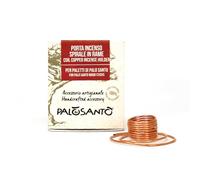 PALOSANTO - Support en Cuivre pour Bâtonnets de Bois à Brûler Made in Italy - Encens Naturels Palo Santo