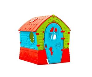 Palplay Ltd Dream Playhouse | Résistant aux UV | Intérieur et extérieur | Jouets de Jardin | Fenêtres à Toit ouvrant et Trous de Judas | Enfants de 2 Ans | 95 x 90 x 110 cm coloris aléatoire