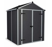 Palram Abri De Jardin 6x5 Pieds Gris Anthracite 706787