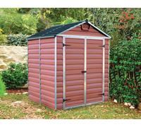 palram abris de jardin 2.7m² ambre 702396