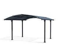 Carport aluminium Arcadia 6400 - 13,3 m² - gris PALRAM