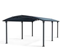 Carport Arcadia 3.59 x 6.49m Canopia Aluminium et polycarbonate