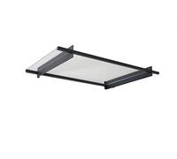 Canopia Auvent de porte Nancy 150,5 x 94 cm Gris | Palram - Canopia - 704743