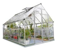 Palram - Canopia Serre aluminium Balance 812 argent 367x244x229 cm