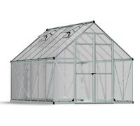 Palram - Canopia Serre aluminium Essence 812 argent 366x243x231 cm