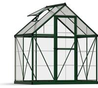 Palram - Canopia Serre aluminium Hybrid 64 vert 126x185x208 cm