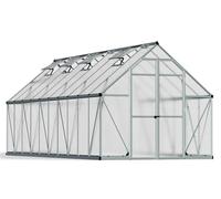 Palram - Canopia serre plastique Essence 8x20 argent 607x244x229 cm