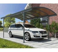 Canopia by Palram Carport Vitoria 14.6m² en polycarbonate, Aluminium robuste et antirouille protection de la voiture contre la lumière du soleil