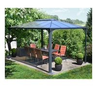 Palram - Gazébo Tonnelle 12.7m² Gris Anthracite - 702564 Gris