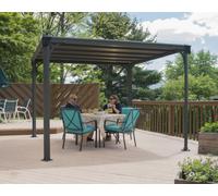Canopia by Palram Tonnelle autoportante Milano aluminium toit polycarbonate 3 x 3 m