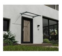 Canopia Auvent de porte Aquila 150,5 x 91,5 cm Gris | Palram - Canopia - 701089