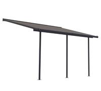 palram pergola 13m² gris anthracite 705600