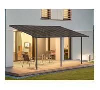 Pergola CAPRI 3X5.46 gris bronze