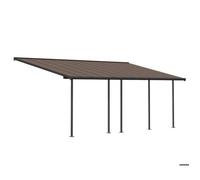 Palram Pergola 705603 – 22,2 m², gris anthracite