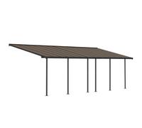 Palram - Pergola 25.8m² Gris Anthracite 705604 Gris