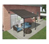 palram pergola 9.4m² gris anthracite 705599