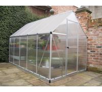 palram serre de jardin 5.6m² argent 701631