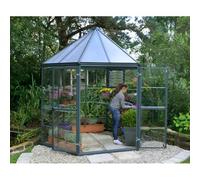 Palram - Serre De Jardin Hexagonale 3.8m² Gris 704053 Gris