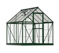 Palram serre hybride 185 cm x 247 cm x 124 cm (lxLxH) vert