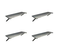 Etagères de rangement pour abri Yukon - Kit 4 pièces - Canopia