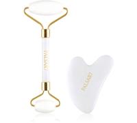 PALSAR7 Massage Roller and Guasha White Jade rouleau de massage visage et accessoire de massage