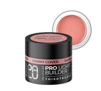 PALU - Builder Gel Ongles, Gel de Construction Ongle Pro Light - Auto-nivelant, Sans Acide, Thixotropique - Agit comme Base Coat, Builder Gel et Produit de Finition - 12 g, Warm Cover