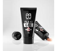 PALU - Flexi Gel, Gel de Construction UV/LED pour Ongles - Durable, Épais et Flexible, Peut Travailler sur 5 Ongles Simultanément, Anti-Goutte - Tenue Jusqu’à 4 Semaines, 30g, Nude Cover