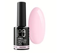 PALU - Gel Constructeur Coloré 2-en-1 pour Ongles - Gel UV/LED en Flacon avec Pinceau - Consistance Moyenne, Auto-nivelant, Formule One Phase - PRO MASTER BOTTLE GEL 11g Pale Pink