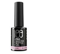 PALU - Gel Constructeur Coloré 2-en-1 pour Ongles - Gel UV/LED en Flacon avec Pinceau - Consistance Moyenne, Auto-nivelant, Formule One Phase - PRO MASTER BOTTLE GEL 11g Silver Petal