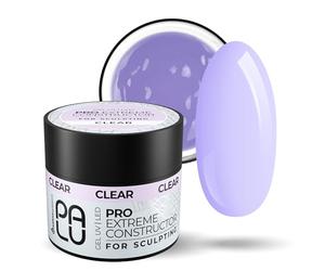 PALU - Gel Constructeur pour Ongles - Gel de Construction UV/LED, Dur, 3-Phases, Pour Extensions, Nail Art - Transparent - Construction de Structure - Pro Extreme Constructor Gel Clear 90g