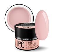 PALU - Gel Constructeur pour Ongles - Gel UV/LED - Nail Art - Thixotropique, 3-Phases, Dur, Pour Extension d’Ongles - Squelette Renforcé - Pro Control Builder Gel 45g French Cover