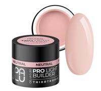 PALU - Gel Constructeur pour Ongles - Gel UV/LED - Nail Art - Thixotropique, Auto-égalisant, Multifonction - Brillance Intense, Dur, Sans Limage - Extension et Renforcement - 45gNeutral