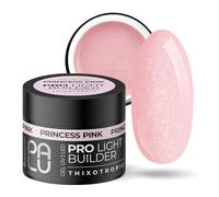 PALU - Gel Constructeur pour Ongles - Gel UV/LED - Nail Art - Thixotropique, Auto-égalisant, Multifonction - Brillance Intense, Dur, Sans Limage - Extension et Renforcement - 45gPrincess Pink
