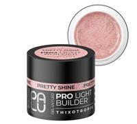 PALU - Gel Constructeur pour Ongles - Gel UV/LED - Nail Art - Thixotropique, Auto-égalisant, Multifonction - Brillance Intense, Dur, Sans Limage - Extension et Renforcement - 45gPretty Shine