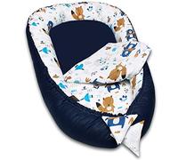 PaLulli Nid bébé, nid Douillet Multifonctionnel avec Matelas supplémentaire Moelleux, Cocon, nid, lit bébé, lit de Voyage pour Nouveau-né, 100% Coton Oeko-TEX (Aztec II)