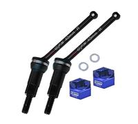 PALUMMA Arbre de transmission arrière pour ARRMA 1/14 MOJAVE GROM Moyen, Alliage d'acier carbone 7075, Roue hexagonale pour ARRMA 1/14 MOJAVE GROM MEGA 380, accessoires de mise à niveau, noir (bleu)