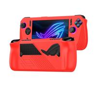 Palumma Coque de protection en silicone pour ASUS Rog Ally X 2024 Gaming Handheld - Accessoires pour ASUS Rog Ally X 2024 Gaming Handheld (rouge)