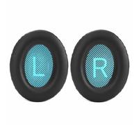 PALUMMA Coussinets de Rechange Cuero protéiné de Remplacement pour Casques Bose QC25, Coussins d'oreille à Design compatibles avec Casques QC25 QC15 AE2, avec rondelles de Montage et Coussinets Bleus