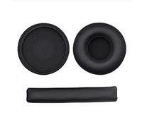 PALUMMA Coussinets de rechange en cuir protéiné pour casque JBL E40 E40BT avec bandeau de rechange (noir), Noir , taille unique