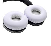 Palumma Coussinets de rechange en cuir protéiné pour casque Sony MDR-BTN200 (blanc)