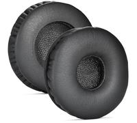 Palumma Coussinets de rechange pour casque Jabra Biz 2300 USB Duo/Biz 2300 QD/Biz 2300 USB MS, coussin d'oreille en cuir protéiné à mémoire de forme, noir
