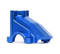 Palumma Couvercle de boîte de vitesses RC, couvercle avant et arrière en aluminium pour boîte de vitesses Traxxas 1/5 x-maxx XMaxx 6S 8S 1/6 XRT 8S RC (bleu)