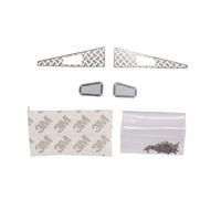 Palumma Ensemble de plaques antidérapantes en métal pour grille d'admission Traxxas TRX4M Defender 1/18 TRX4M Defender (B)