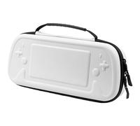 PALUMMA Étui de transport rigide pour Sony PS5 PlayStation Portal, sac de rangement portable compatible avec Sony PS5 PlayStation Portal, blanc