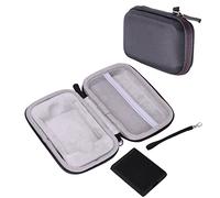 Palumma Étui de voyage rigide pour Samsung T5 SSD, étui de transport pour disque dur externe portable pour Samsung T5 avec étui en silicone