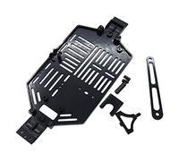 Palumma Kit d'armor de châssis RC, châssis en acier inoxydable pour voiture 1/16 SG1603 SG1604 UD1601 UD1602 RC (noir)